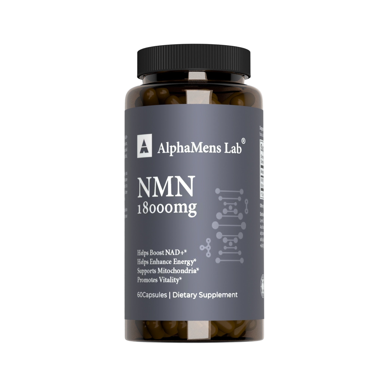 Nicotinamide mononucleotide (NMN) 18000MG AlphaMens Lab