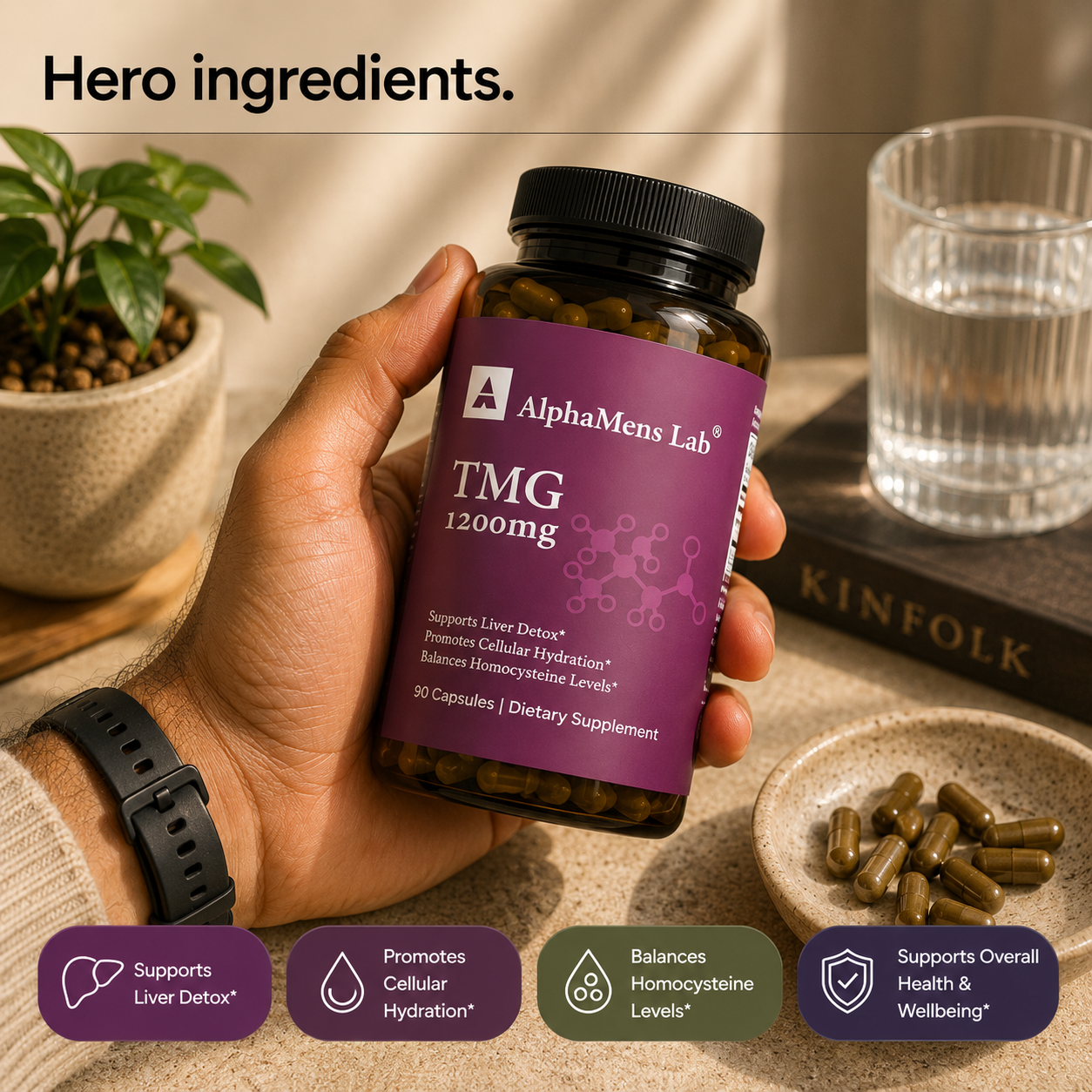 TMG (Trimethylglycine) AlphaMens Lab AU